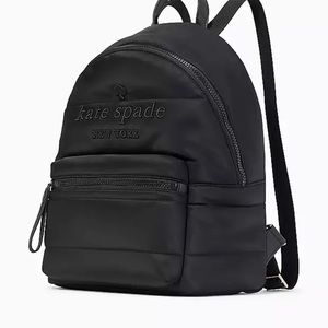 New with tag!!!!! Kate Spade Ella Large Puffy Backpack